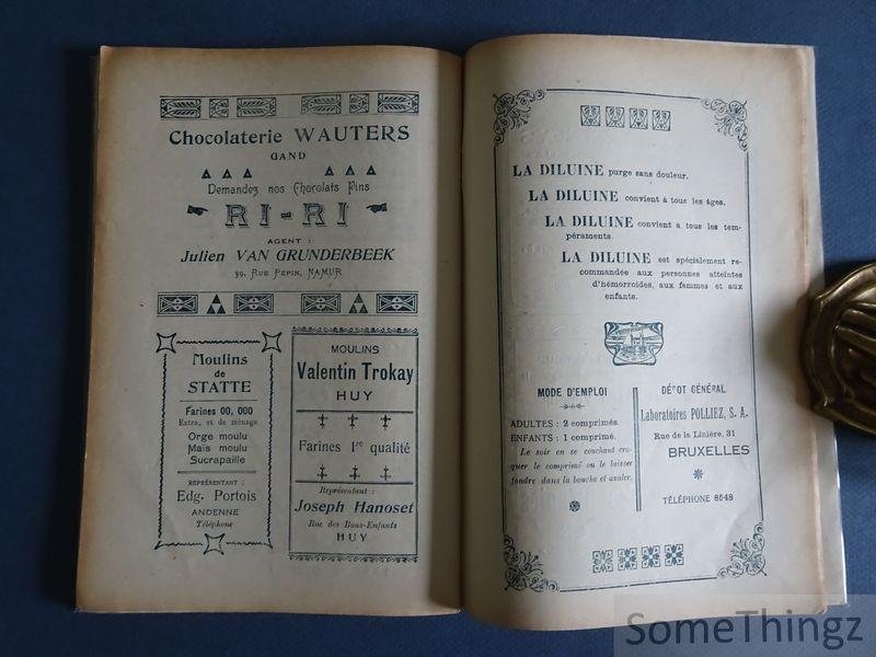 E. Dardenne et Dr. A.M. - Ville d'Andenne. Fêtes de Sainte Begge. Cortège Historique. Programme, notice historique & descriptive.