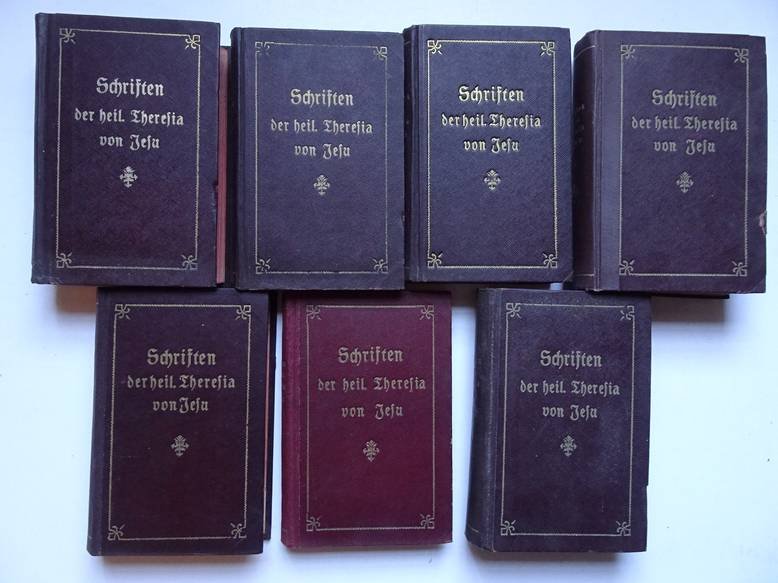 Fr. Aloisius ab Immaculata Conceptione. - Sämtliche Schriften der heiligen Theresia van Jesu, 5 parts in 7 vols.