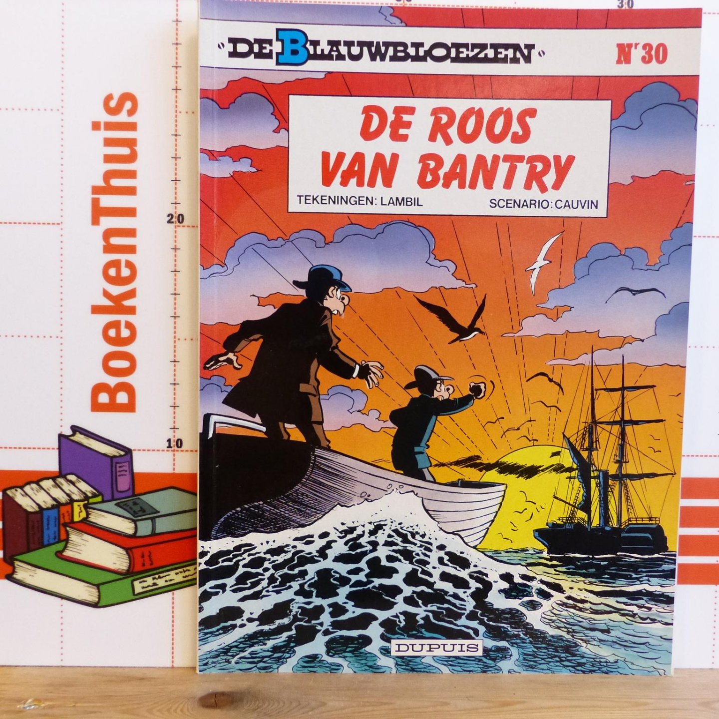 Cauvin, Raoul - Lambil, Willy (ill.) - de Blauwbloezen - 30 - de roos van Bantry