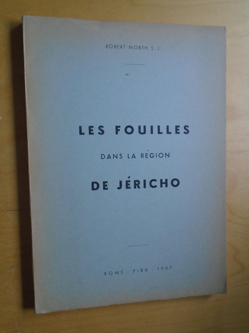 North, Robert - Les fouilles dans la région de Jéricho