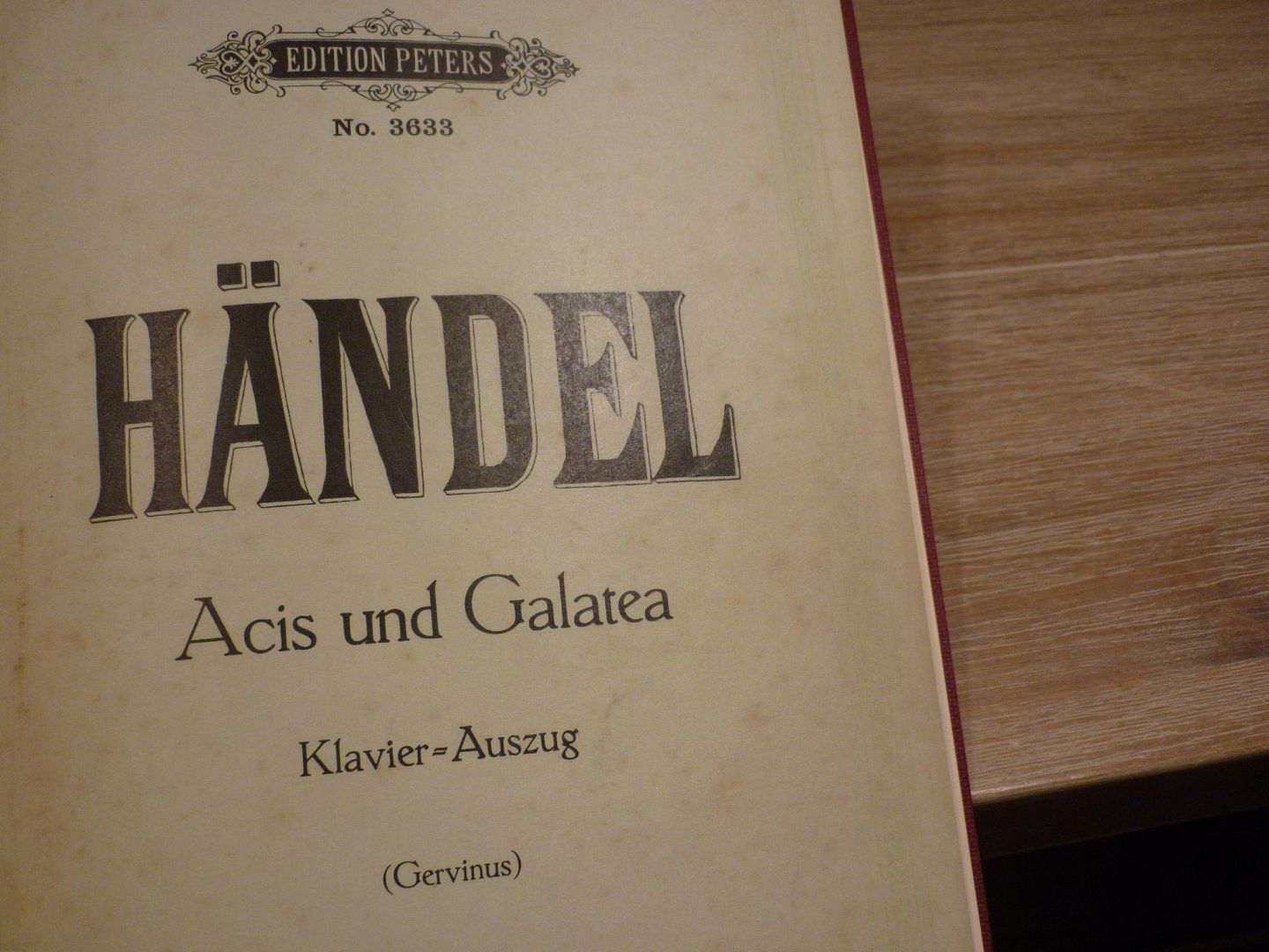 Handel; Georg Friedrich (1685-1759) - Acis und Galatea