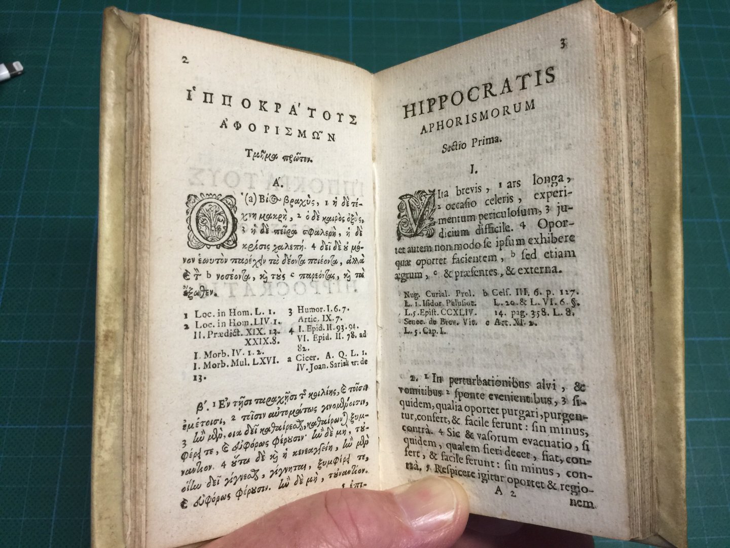Jansson van Almeloveen, Theodorus - - Hippocratis Aphorismi. Hippocratis & Celsi. Locis, Parallelis. Ilustrati.