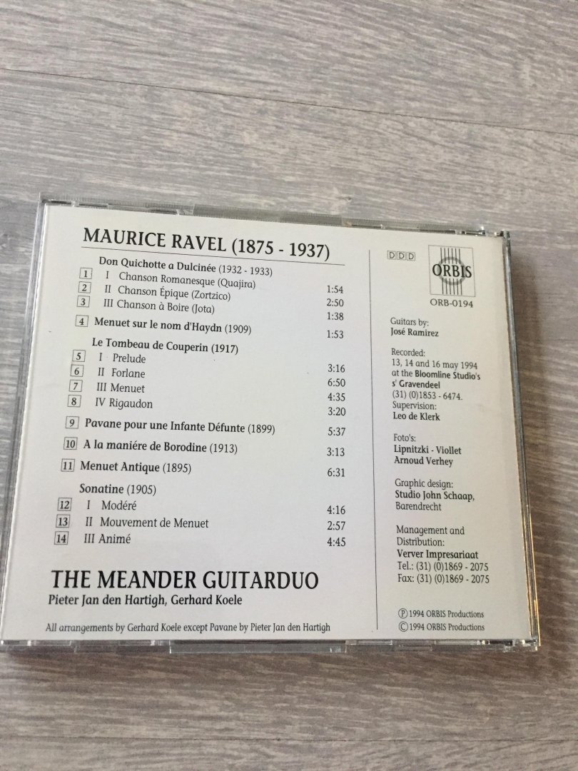 Maurice Ravel - The meander Guitarduo