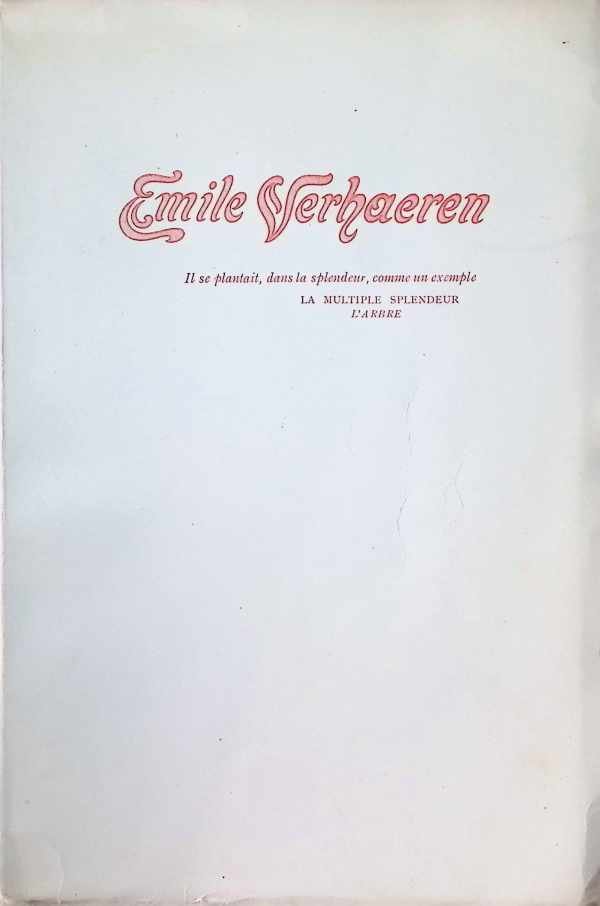 Collectif - Emile Verhaeren