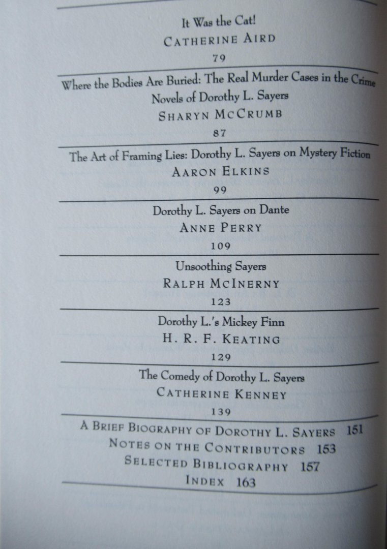 Stone - Dale, Alzina - Dorothy L. Sayers The centenary celebration