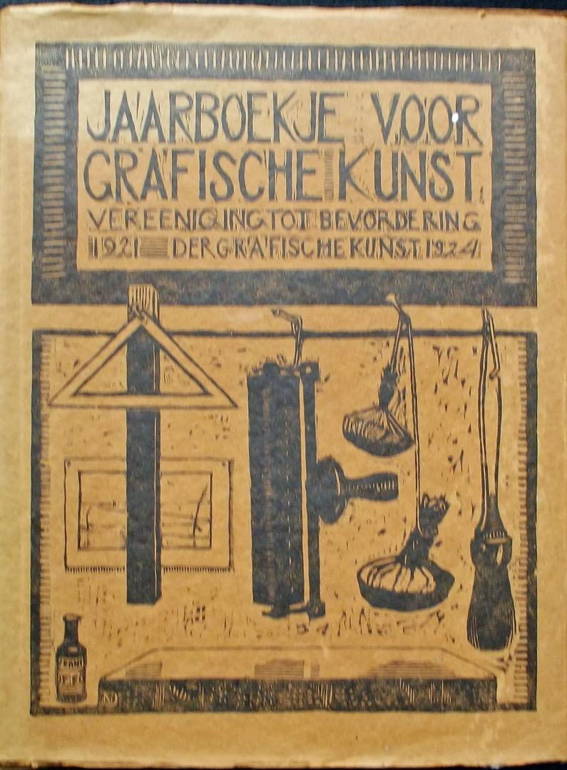 Roos, S.H. de & Rueter, G. - Jaarboekje van de Vereeniging tot Bevordering der Grafische Kunst