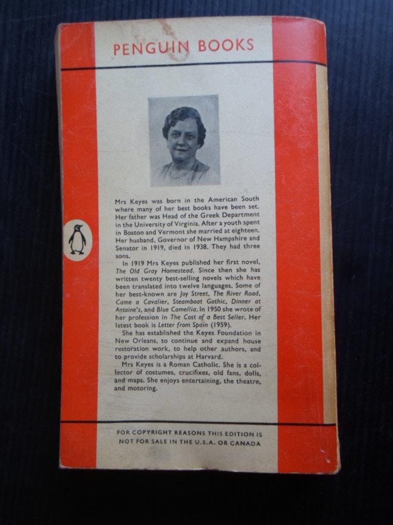 Parkinson Keyes, Frances - Came a cavalier