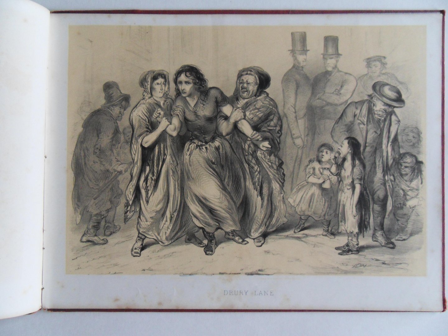 Ver Huell, Alexander Willem Maurits Carel [ 1822 - 1897 ]. - Naar `t Leven : Londen in 1862. [ Met 10 lithografische platen op steen gebracht door C.G.A. Last (1808 - 1876) ].