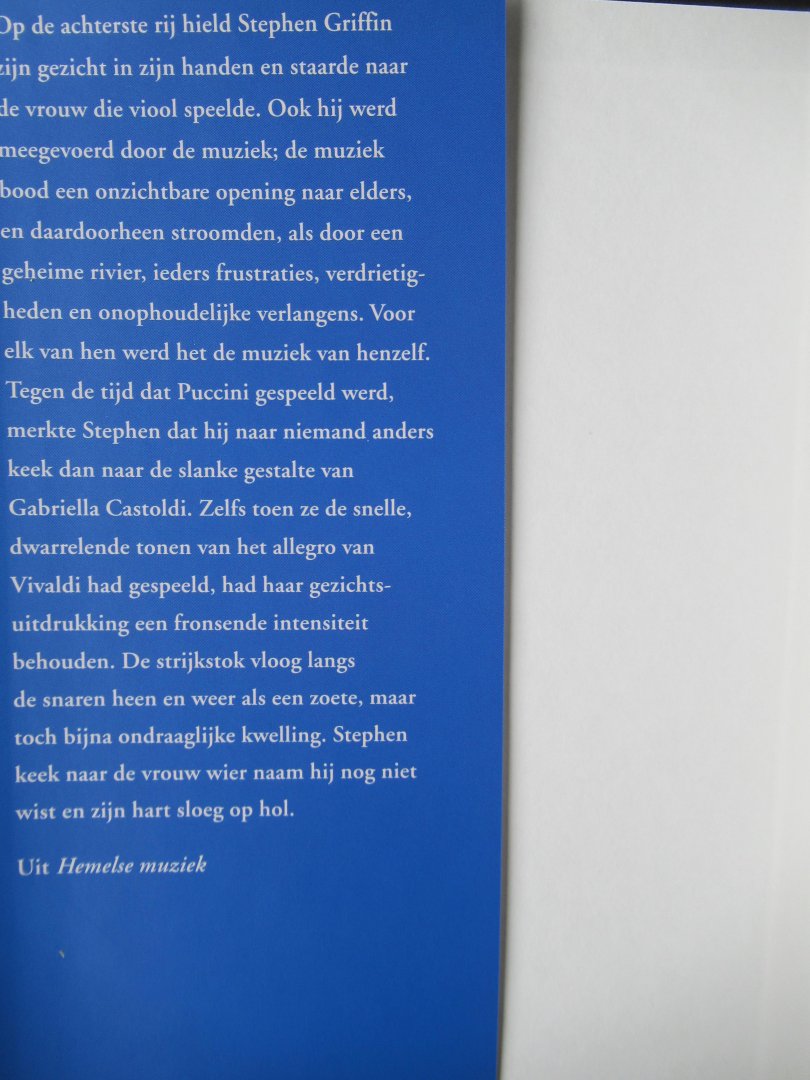 Williams, Niall - Hemelse muziek - Een beter leven