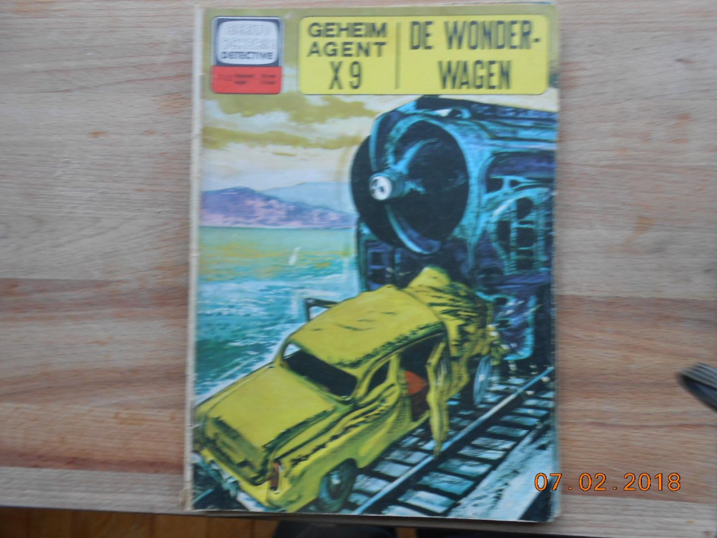  - Beeldscherm detective no 704-707-709-712-714- en De chimp-nappers Agent X