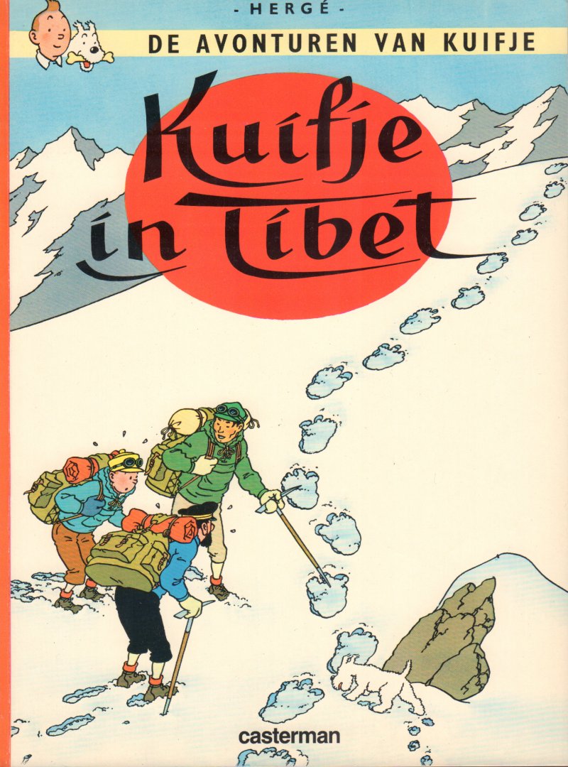 Herge - Kuifje, Kuifje in Tibet, softcover, gave staat