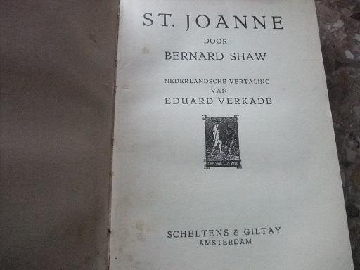 Shaw, Bernard - St. Joanne