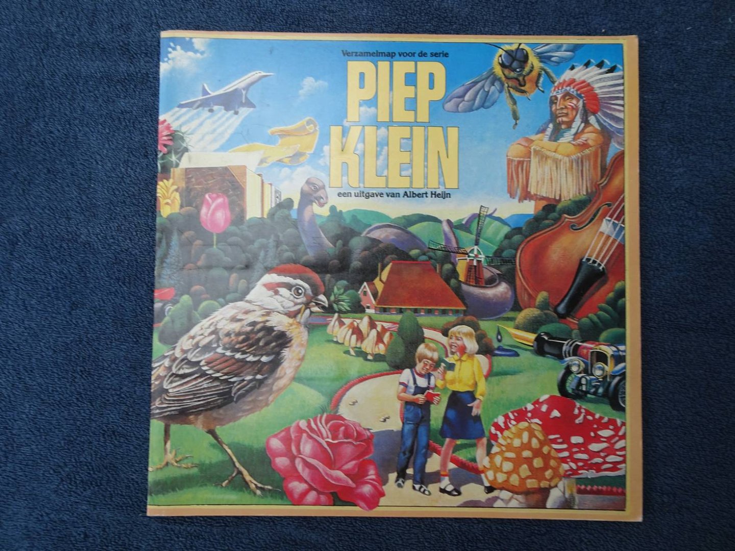 N.n.. - Verzamelmap voor de serie Piep Klein. Een uitgave van Albert Heijn.