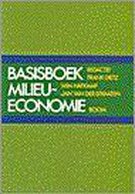 Dietz, Frank & Hafkamp, Wim. - Basisboek milieu-economie.