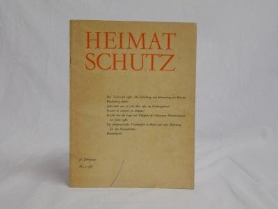 Diversen - Heimat Schutz 56. Jahrgang no. 2 1961