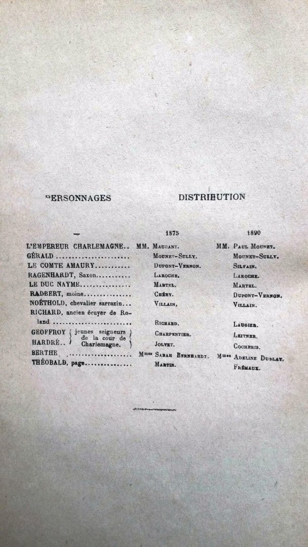 Bornier, le vicomte Henri de - ‎La Fille de Roland, drame en quatre actes, en vers