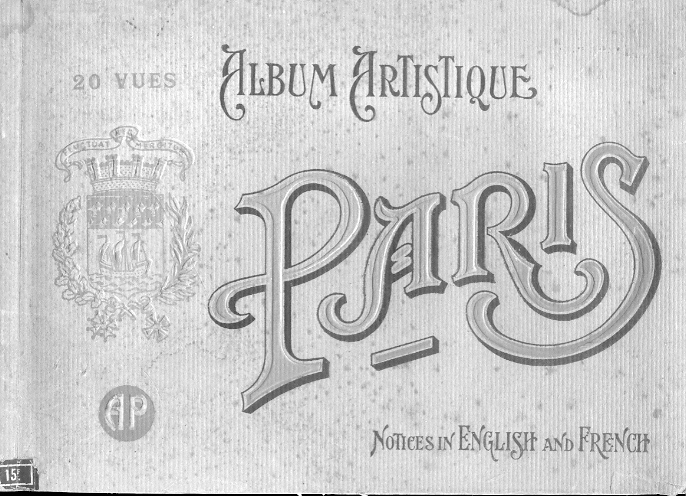 Auteur (onbekend) - Paris (Parijs). 20 Vues. Album Artistique.