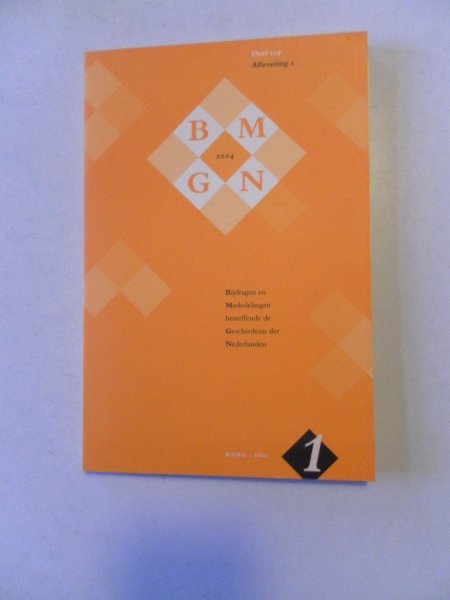 Berkel, K. van e.a.. - Bijdragen en mededelingen betreffende de geschiedenis der Nederlanden 119e jaargang nr.1 Met bijlage HG nieuws