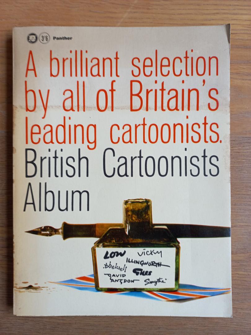 British Cartoonists Club - British cartoonists album, a brilliant selection by all of Britain's leading cartoonists