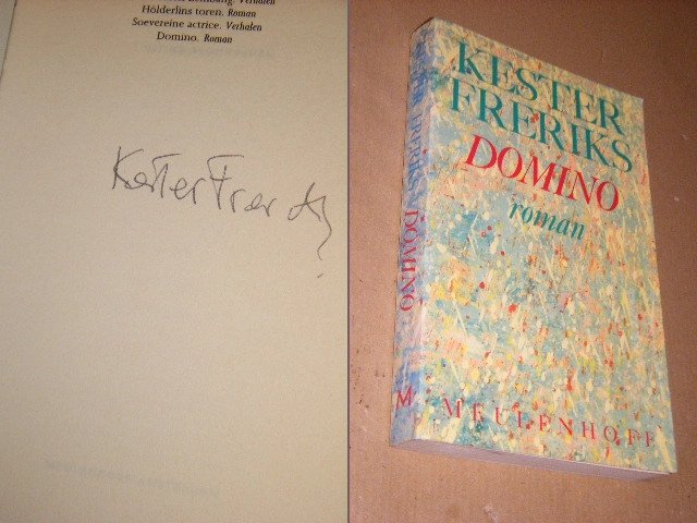 Kester Freriks - Domino [GESIGNEERD] roman
