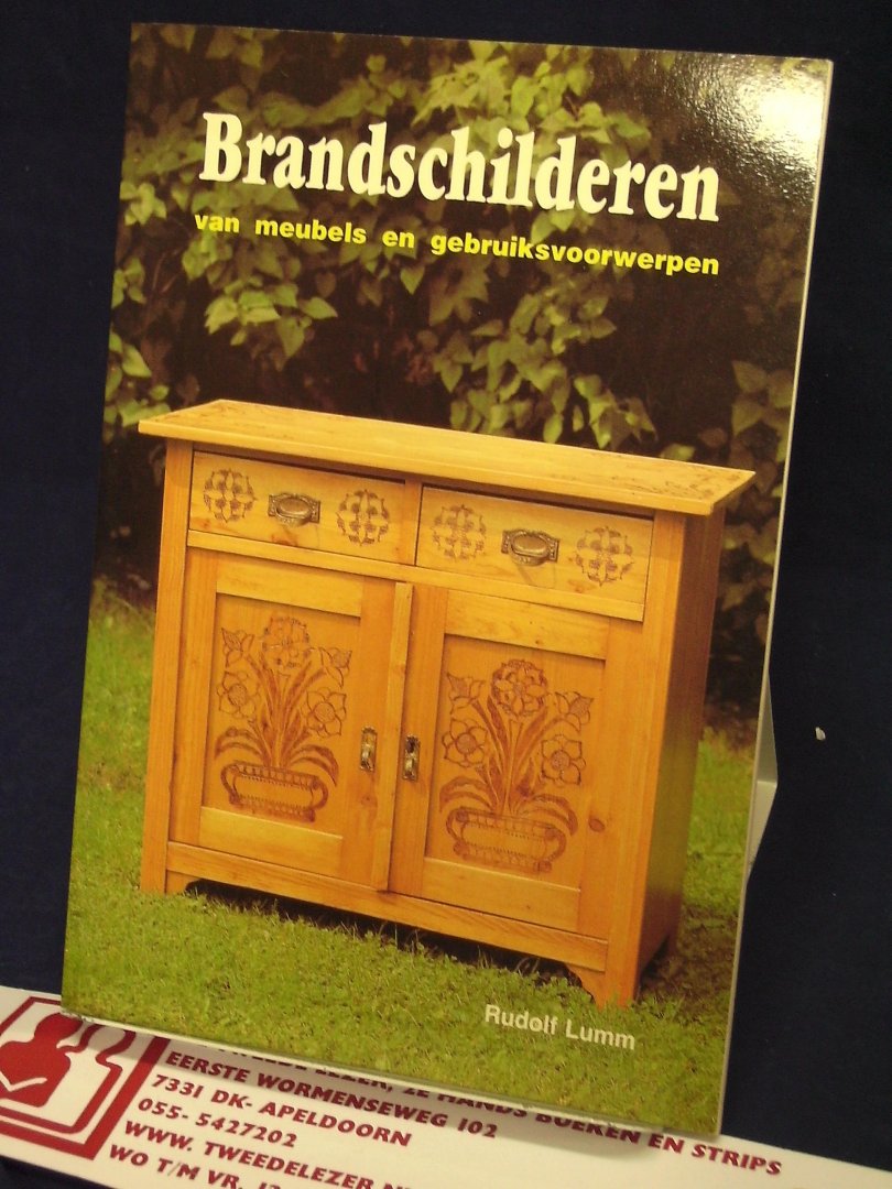 Lumm, Rudolf - Brandschilderen van meubels en gebruiksvoorwerpen