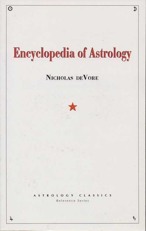 Vore, Nicholas de - Encyclopedia of astrology