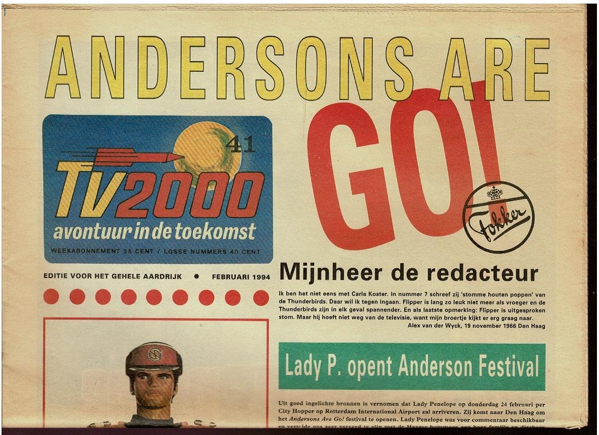  - Andersons are go!