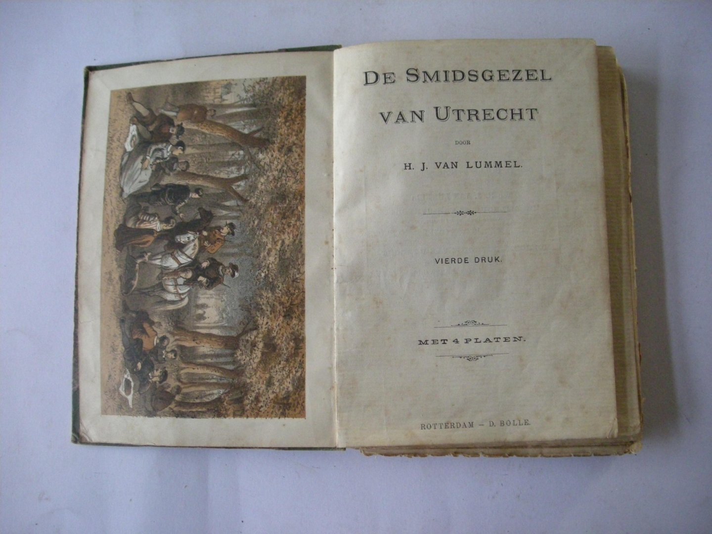 Lummel, H.J.van - De smidsgezel van Utrecht - met 4 platen