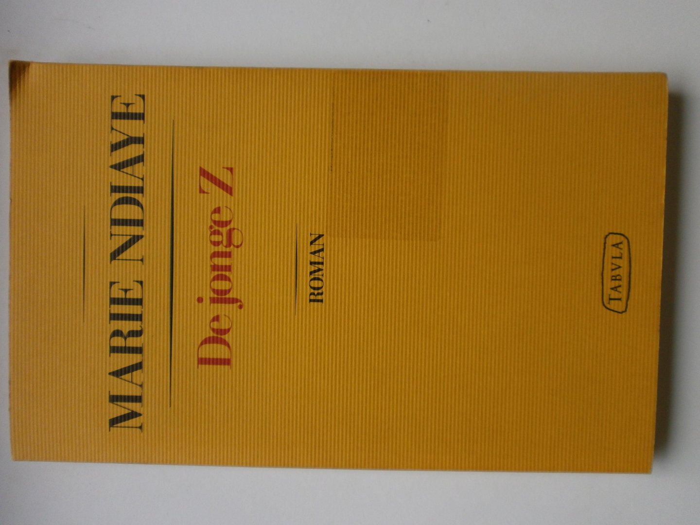Ndiaye, Marie - De jonge Z