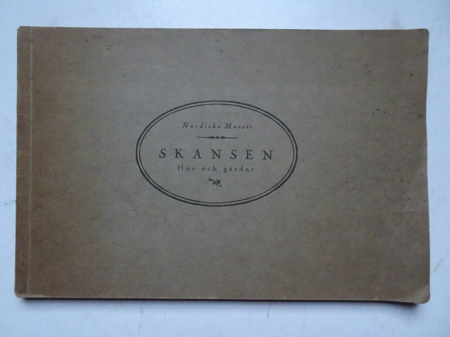 Erixon, Sigurd. - Bilder fran Skansen hus och gardar.
