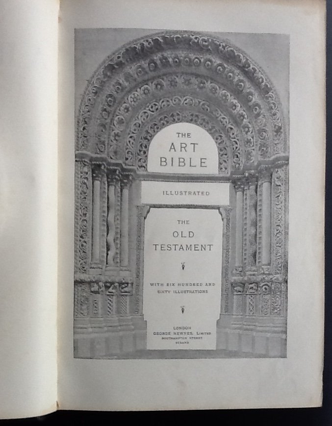  - The Art Bible Comprising the Old and New Testaments Bookseller Image  View Larger Image    The Art Bible Comprising the Old and New Testaments The Art Bible Comprising the Old and New Testaments