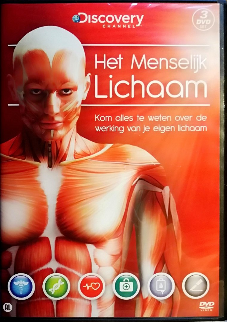 Vigué-Martin . & Studio Imago . [ ISBN 9789036630658 ] & DVD box [ ISBN 8717496856470 ] 5219 - Boek & 3 DVD' Het Menselijk Lichaam . & En het Boek De Atlas van het Menselijk Lichaam . ( Het menselijk lichaam is een geweldige machine die een groot aantal taken uitvoert. Om al deze taken uit te kunnen voeren zijn er specifieke lichaamssystemen -