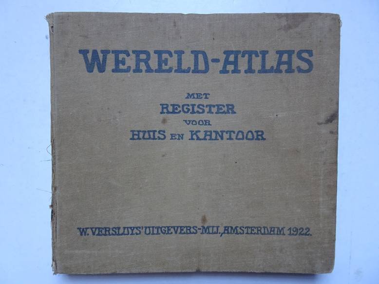 Freytag, G.. - Wereld Atlas voor Huis en Kantoor, met register.