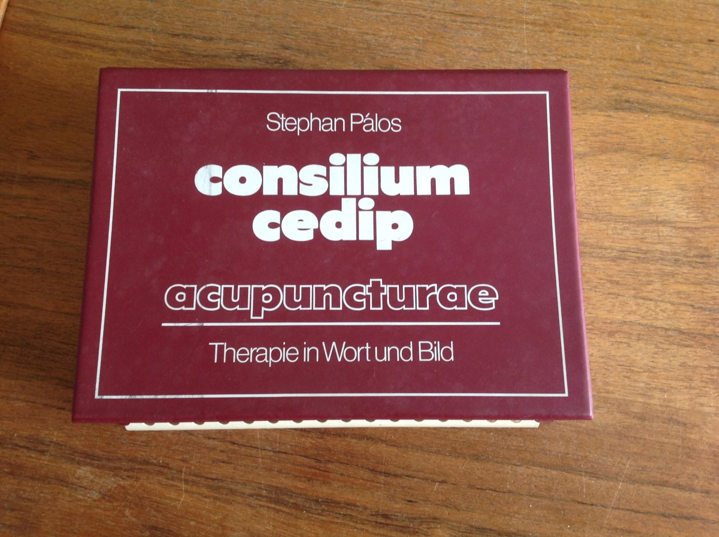 Palos S - Consilium cedip acupuncturae (therapie in wort und bild)  Chinesische ohr akupunktur