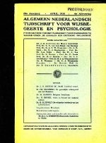 Brugmans, Banning, Krekel e.v.a. - Algemeen Nederlandsch Tijdschrift voor Wijsbegeerte en Psychologie