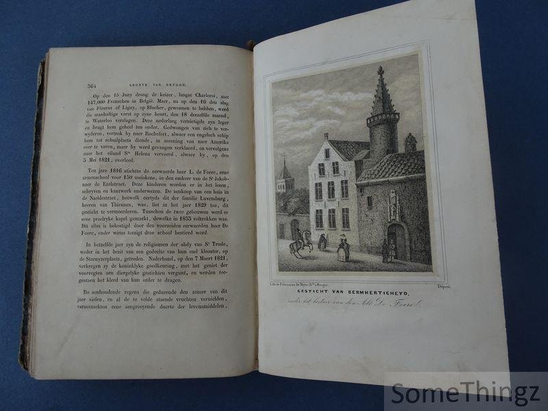 Gailliard, B.-J. - Kronyk of tydrekenkundige beschryving der stad Brugge, sedert derzelver oorsprong tot op heden.