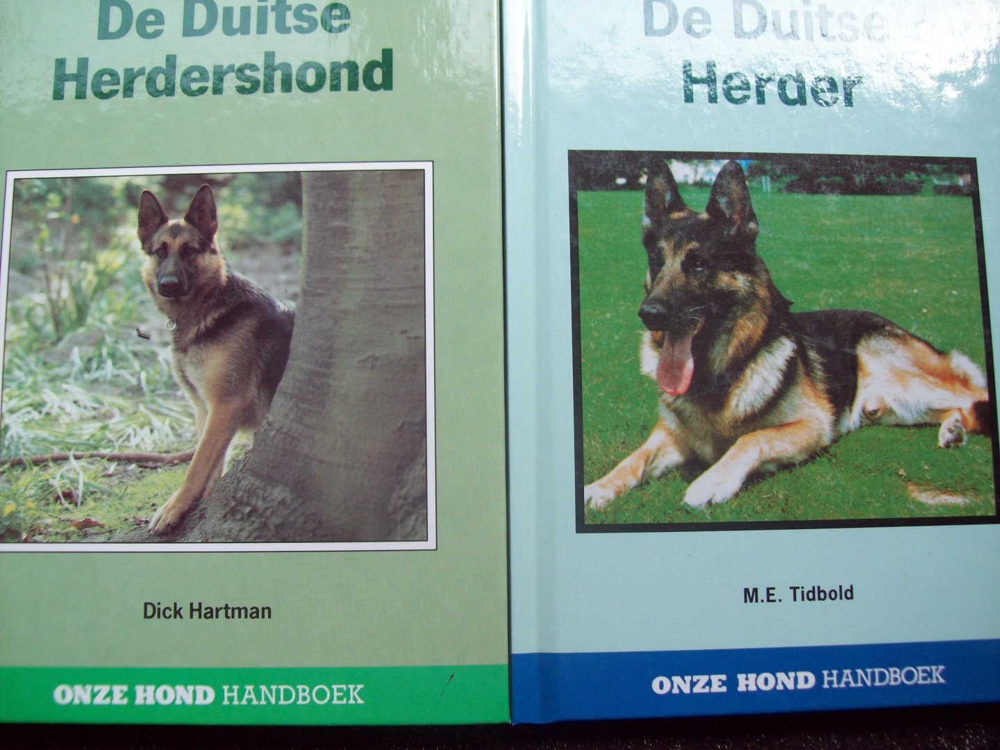 M.E. Tidbold - "De Duitse Herder" + "De Duitse Herdershond"