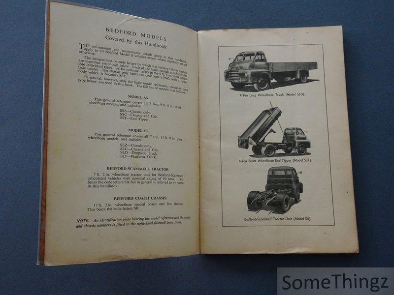 N/A. - Vauxhall. - Vauxhall. Instruction book for Bedford Model S.