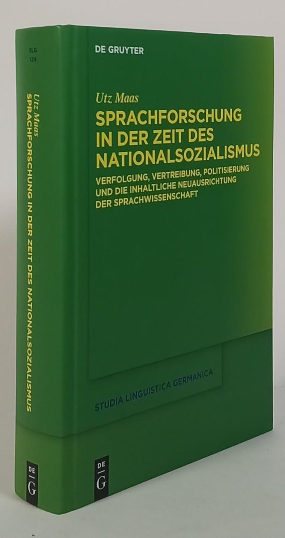 MAAS, U. - Sprachforschung in der Zeit des Nationalsozialismus. Verfolgung, Vertreibung, Politisierung und die inhalttlichenNeichrichtung der Sprachwissenschaft.