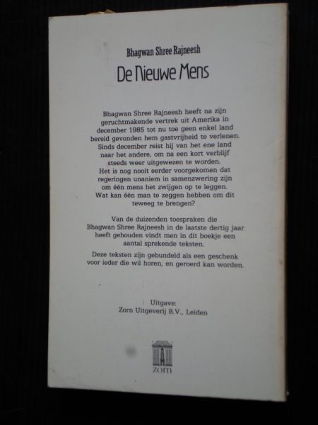 Bhagwan Shree Rajneesh - De Nieuwe Mens