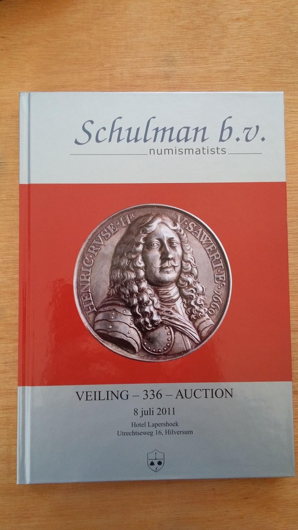 Schulman - Veiling - 336 - auction  8 juli 2011