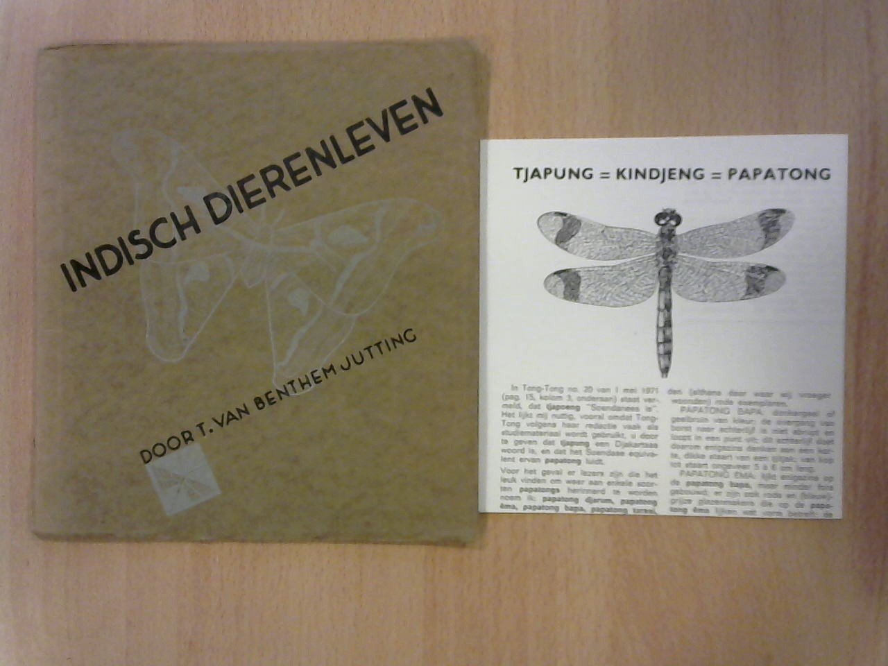 Bentheim Jutting, T. van - Indisch dierenleven