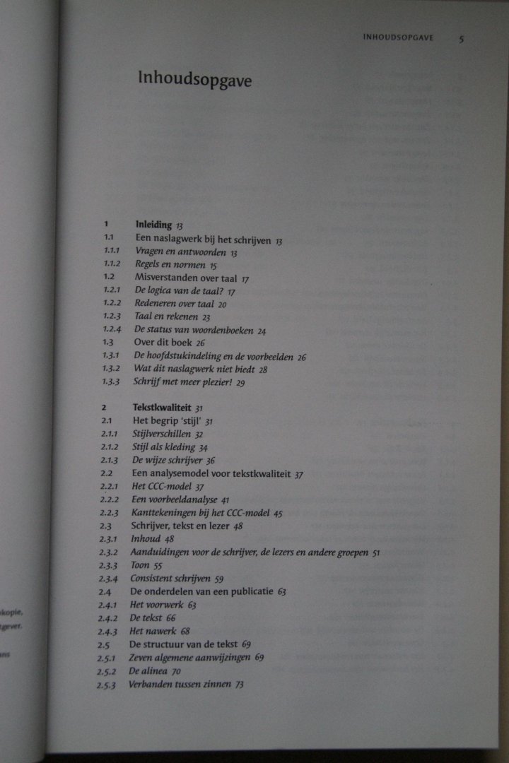 Renkema, Jan - naslagwerk bij het schrijven: SCHRIJFWIJZER