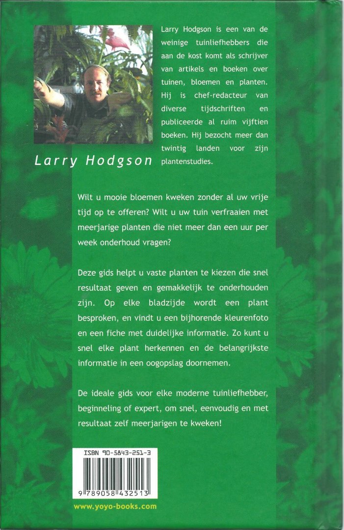 Hodgson, Larry - Vaste planten : snel en eenvoudig tuinieren