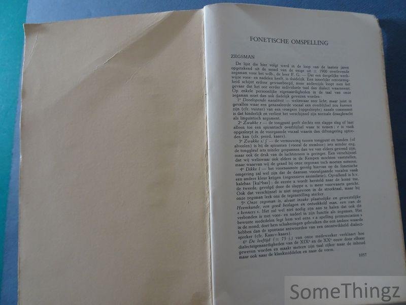 Goossenaerts, J.. - Taal van en om het landbouwbedrijf in het noordwesten van de Kempen. Een taal-, vak-, geschied-, heem- en volkskundige bijdrage tot de Nederlandse woordenschat. [10 vol.]