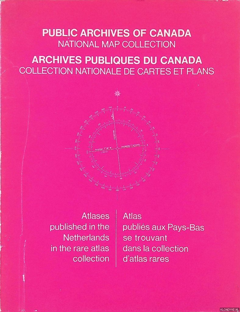 Seboek, Lou (editor) - Atlases published in the Netherlands in the Rare Atlas Collection = Atlas publiés aux Pays-Bas se trouvant dans la collection d'Atlas rares