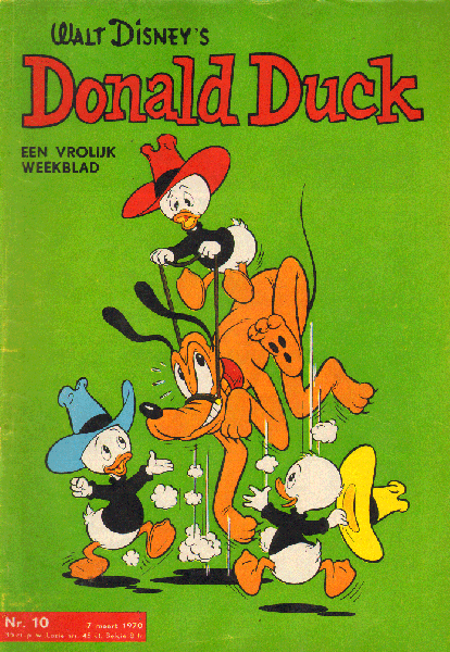 Disney, Walt - Donald Duck 1970 nr. 10, 7 maart, Een Vrolijk Weekblad, goede staat