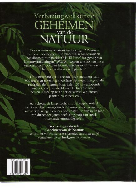 div. - verbazingwekkende geheimen van de natuur