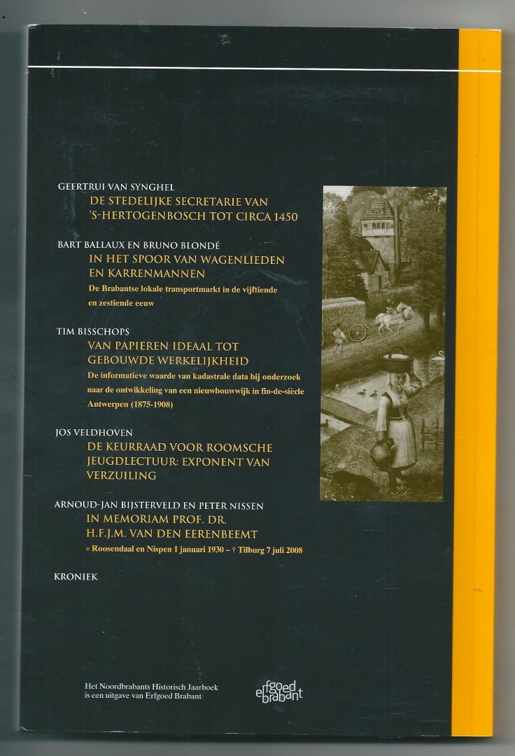 Diverse zie scan - Noordbrabants Historisch Jaar boek 2008  Deel 25
