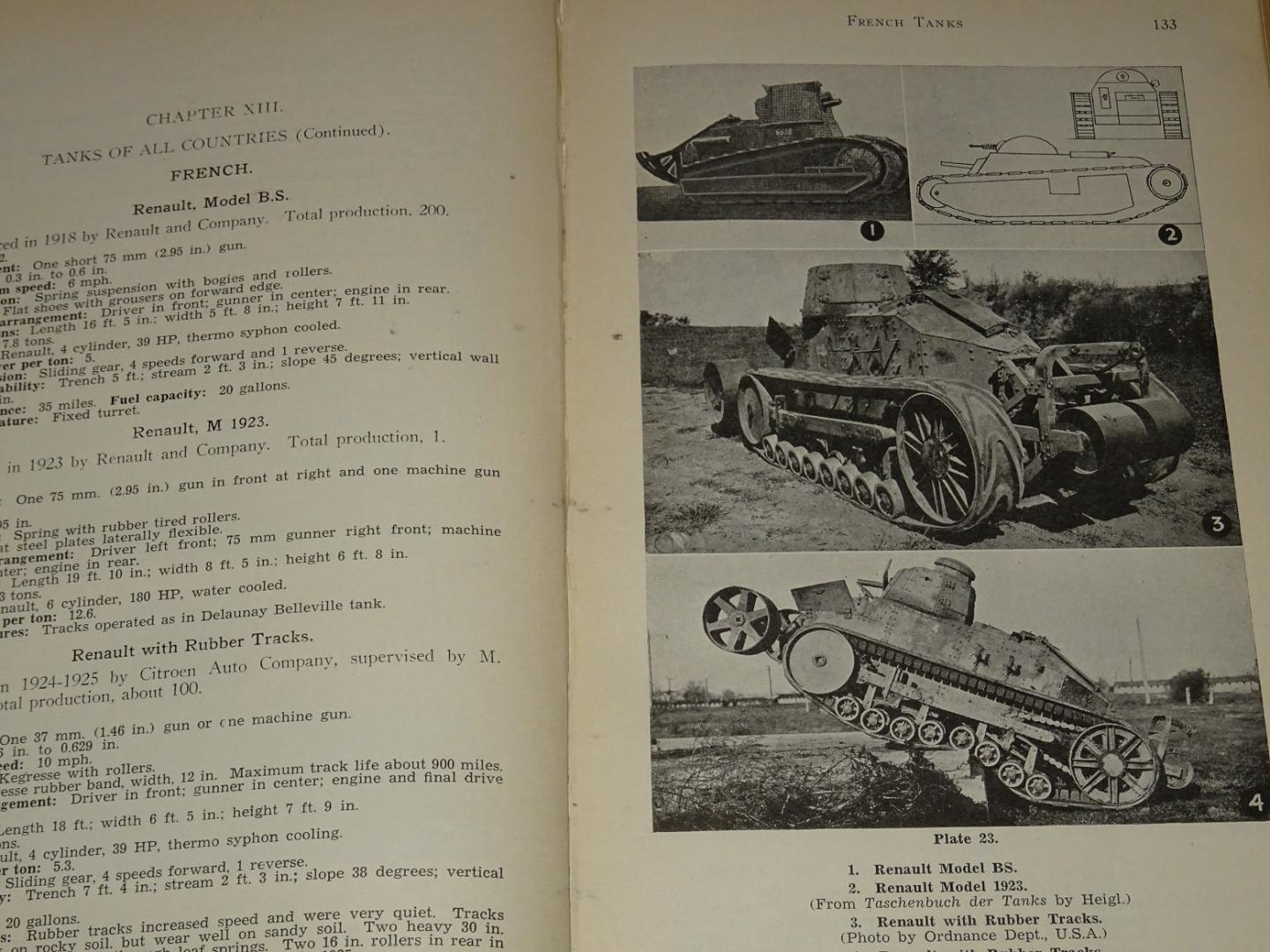 Jones, Ralph E. - Rarey, George H. & Icks, Robert J. - The Fighting Tanks since 1916